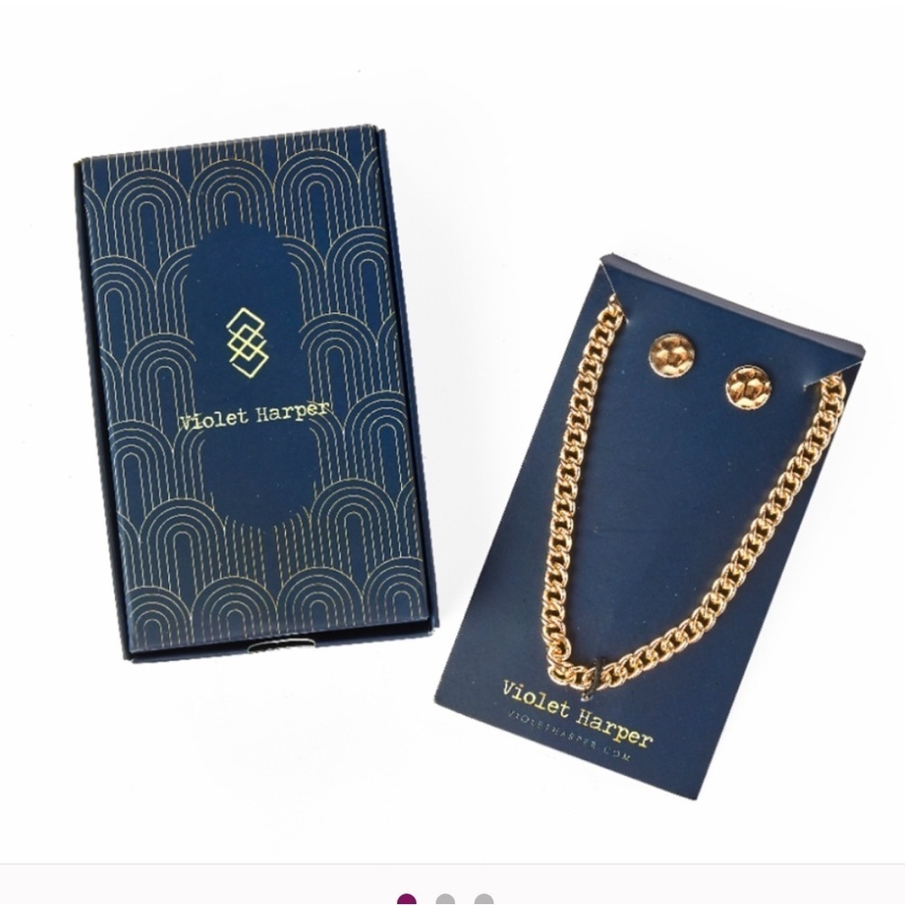 Violet Harper Necklace and Earring Set